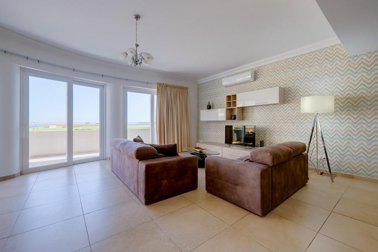 Seafront Lux Apart Inc Pool, Upmarket Area 斯利马 外观 照片