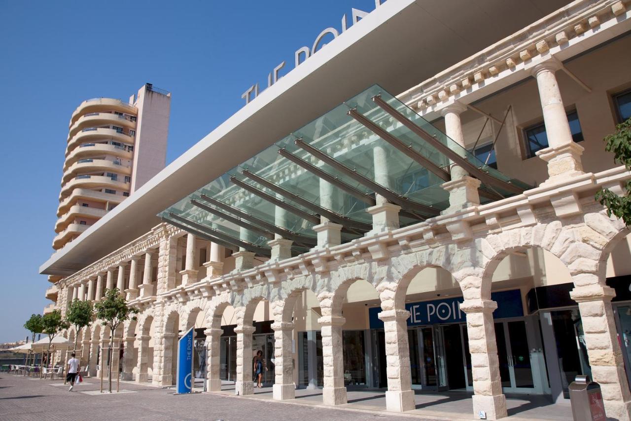 Seafront Lux Apart Inc Pool, Upmarket Area 斯利马 外观 照片
